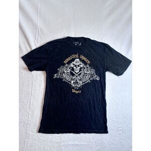 Wasted Space‎ Vegas Rock N Roll Short Sleeve Shirt Men's Large *